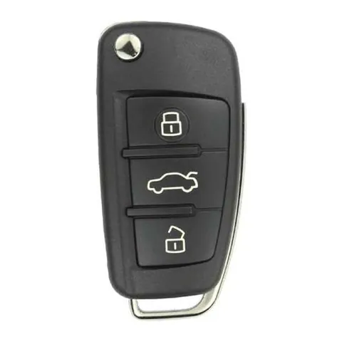 2006 Audi A4 4-button Remote Head Key, FCC ID IYZ3314