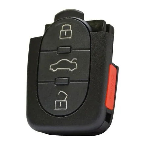 2002 Audi A4 4-button Remote Head Key, FCC ID MYT8Z0837231