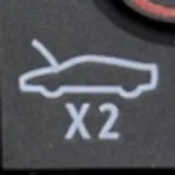 Real fob button: Hood release