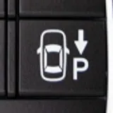 Real fob button: Park assist — backward
