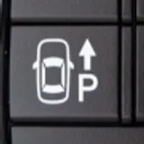 Real fob button: Park assist — forward
