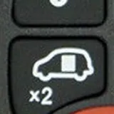 Real fob button: Left sliding door