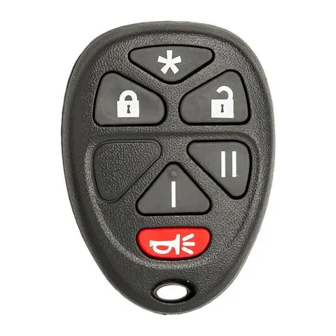 2008 Cadillac SRX 4-button Remote, FCC ID OUC60221