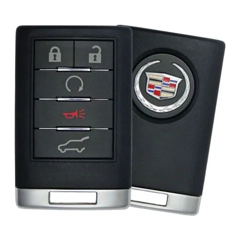 2009 Cadillac SRX 5-button Remote, FCC ID OUC6000066