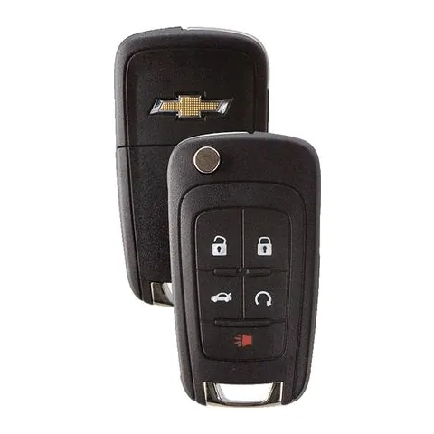 2016 Chevrolet Impala 4/5-button Remote Head Key, FCC ID AVL-B01T1AC