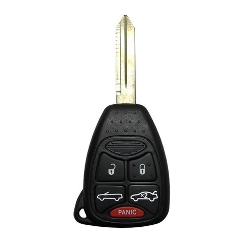 2007 Dodge Caliber 3/4-button Remote Head Key, FCC ID KOBDT04A