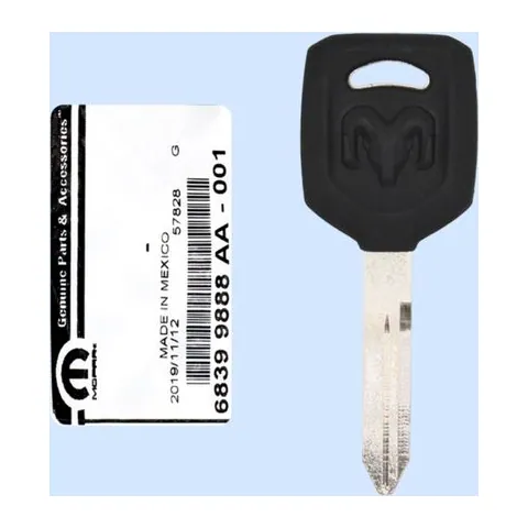 2007 Dodge Caliber Transponder Key, key blank Y159-P
