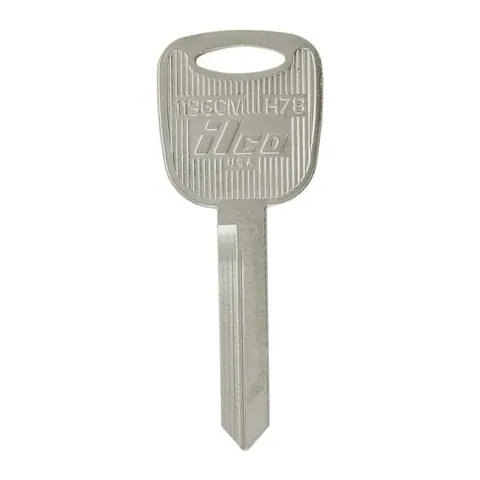 1997–2000 Ford Contour Transponder Key, key blank FORDH78