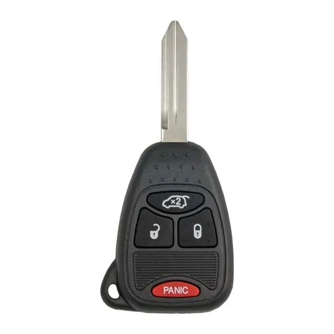 2018 Jeep Compass 3/4-button Remote Head Key, FCC ID KOBDT04A