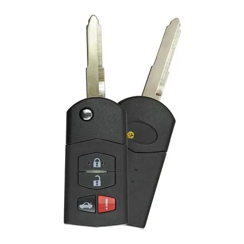 2006 Mazda 6 3/4-button Remote Head Key, FCC ID KPU41788
