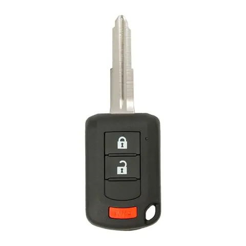 2010–2013 Mitsubishi Lancer 3-button Remote Head Key, FCC ID OUCJ166N