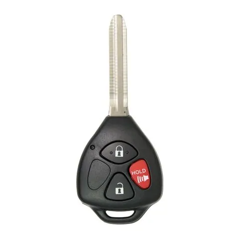 2012 Toyota Yaris 3-button Remote Head Key, FCC ID M0ZB41TG
