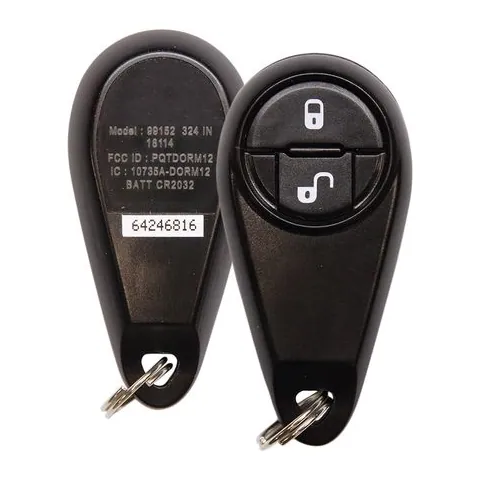 2010 Subaru Forester 2/4-button Remote, FCC ID NHVWB1U711