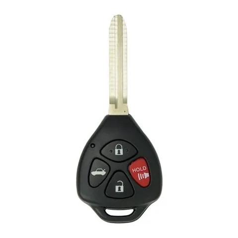 2012 Toyota Corolla 4-button Remote Head Key, FCC ID GQ4-29T