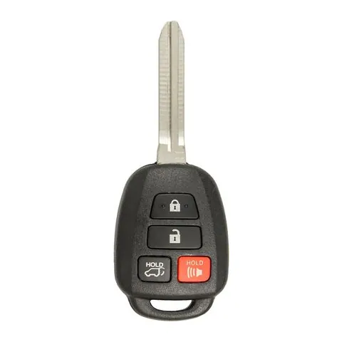2016 Toyota Highlander 3/4-button Remote Head Key, FCC ID GQ4-52T