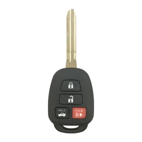 2016 Toyota Highlander 3-button Remote Head Key, FCC ID HYQ12BDP